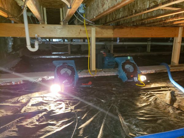 Crawlspace Water Removal in Port Orange